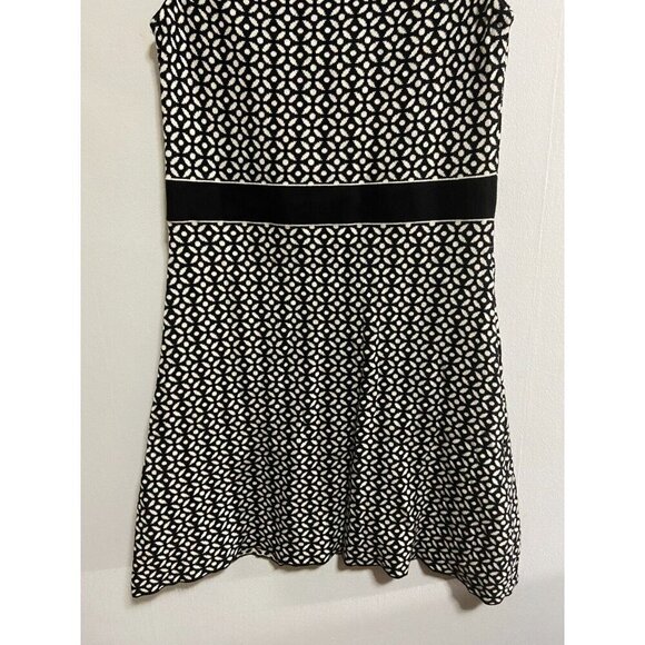 Promod Women's Sleeveless White and Black Cotton Dress Size M - Picture 11 of 11